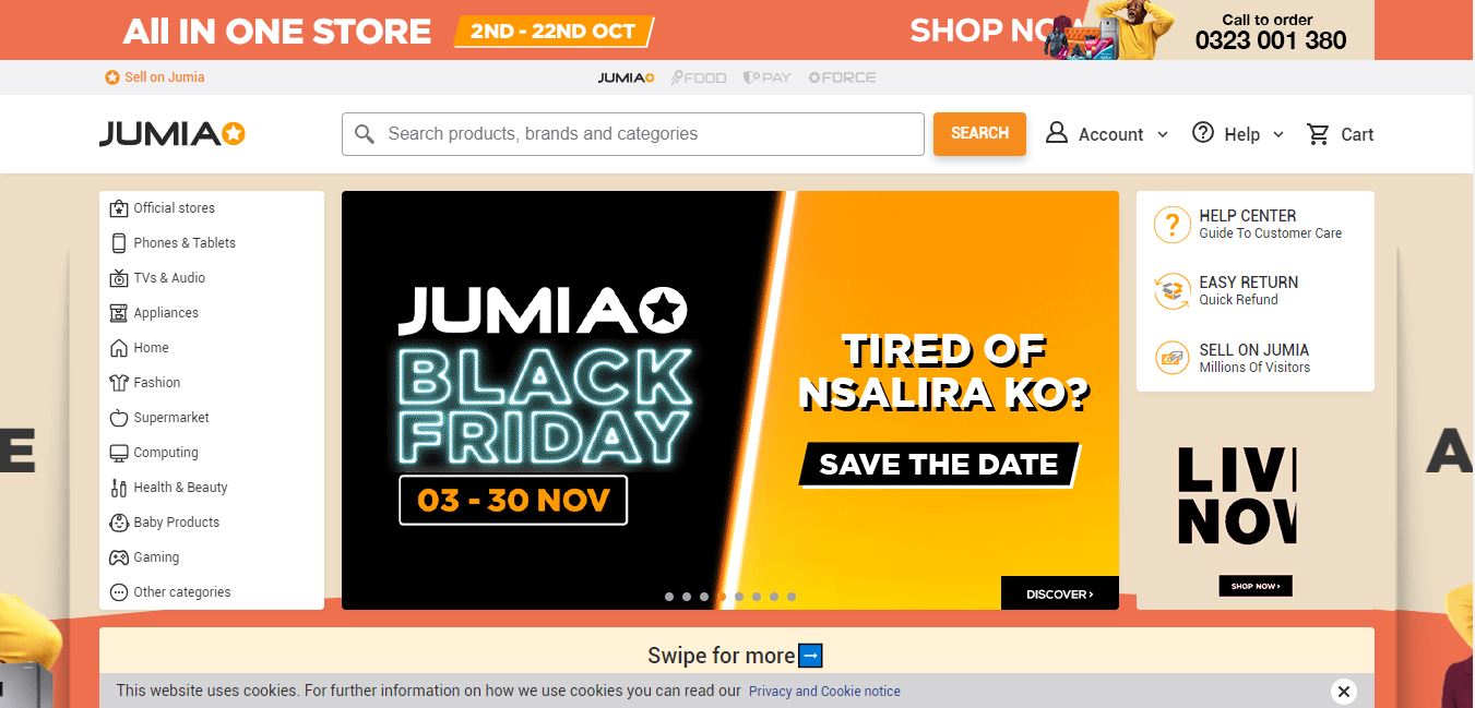 Jumia Uganda Digtech Solutions Hub Website Designers in Uganda